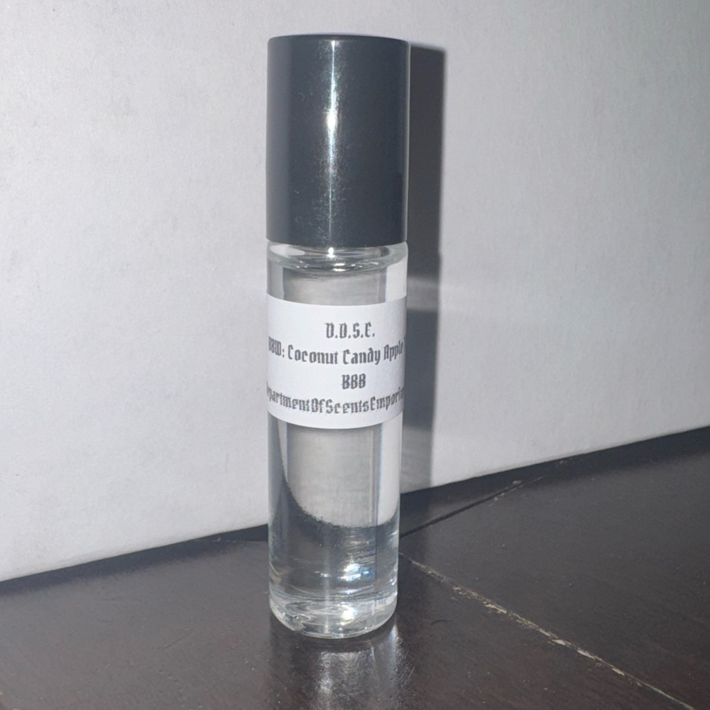 BBW Coconut Candy Apple Type 1/3 OZ Glass Roll-On Bottle